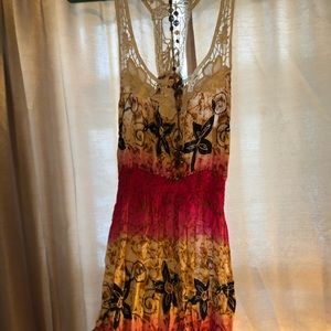 Cute summer dress pink